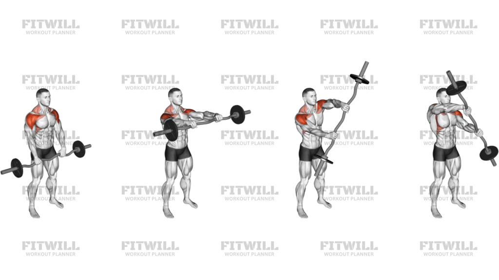 EZ-Bar Front Twist Raise
