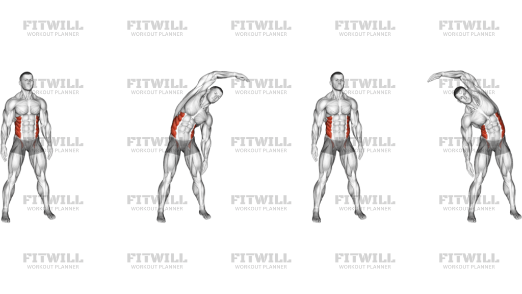 Standing Side Bend Bent Arm