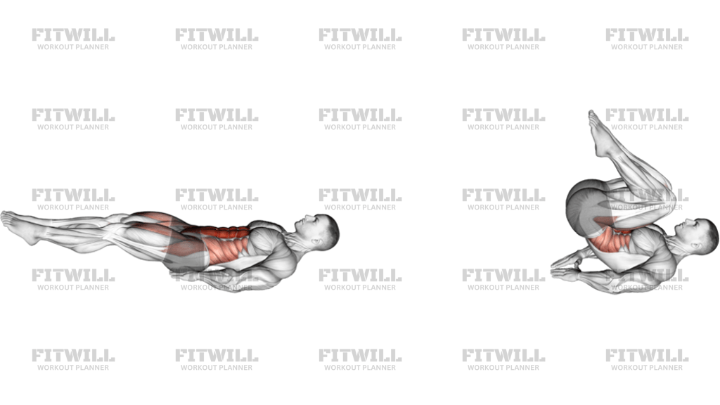 Lying Leg Hip Raise On the Floor
