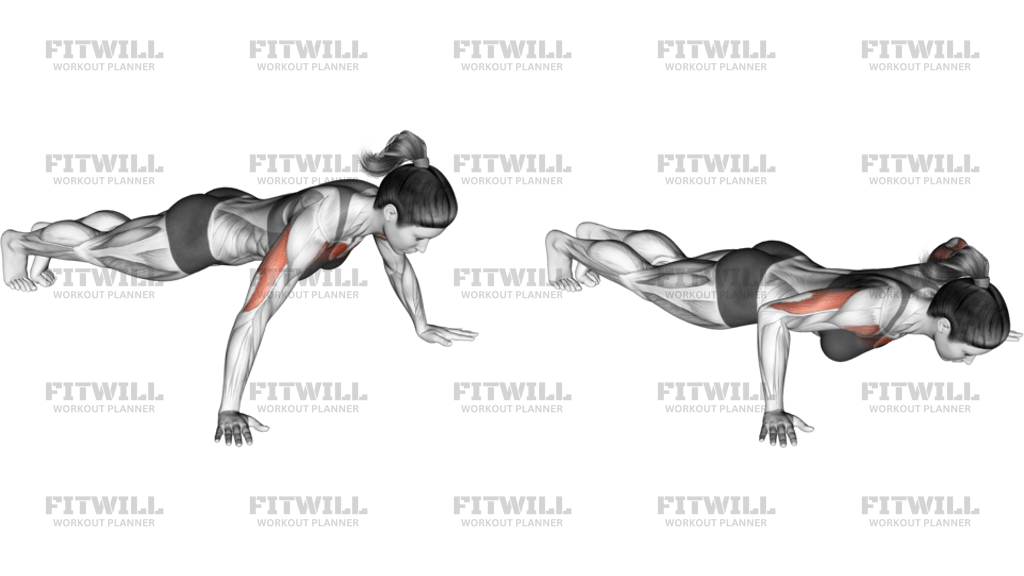 Wide Hand Push-Up