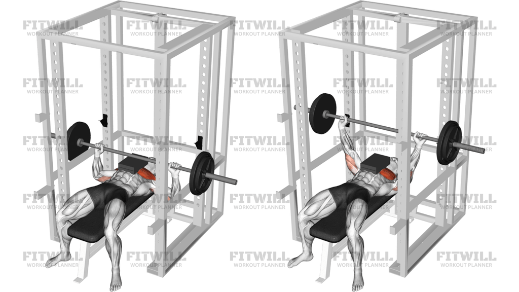 2 Tahtalı Barbell Bench Press