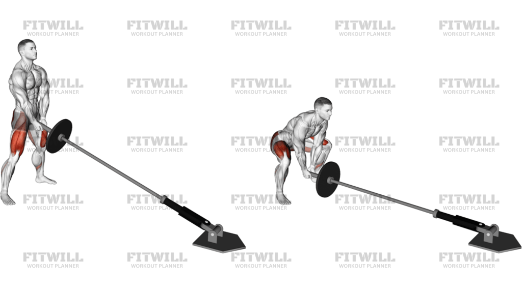Landmine Sumo Squat