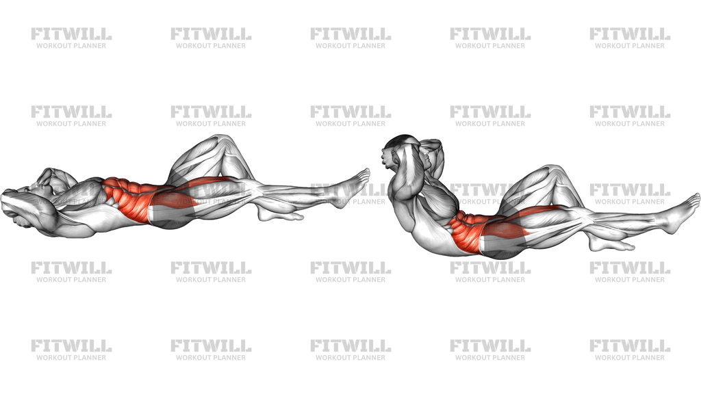 Abdominal Com Elevação De Pernas
