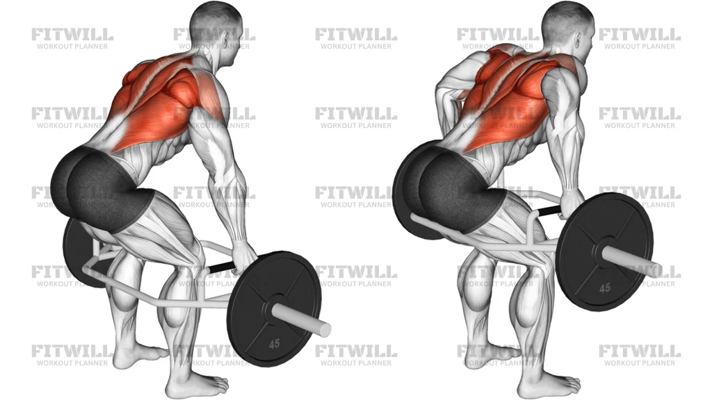 Trap Bar Bent-Over Row