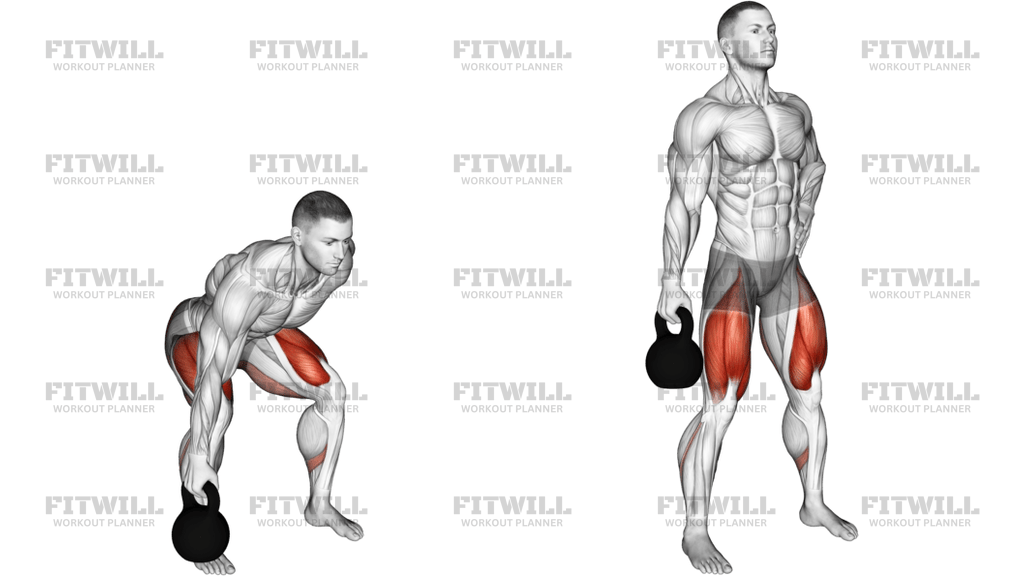 Kettlebell Suitcase Deadlift