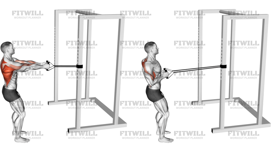 Band Close-Grip Row