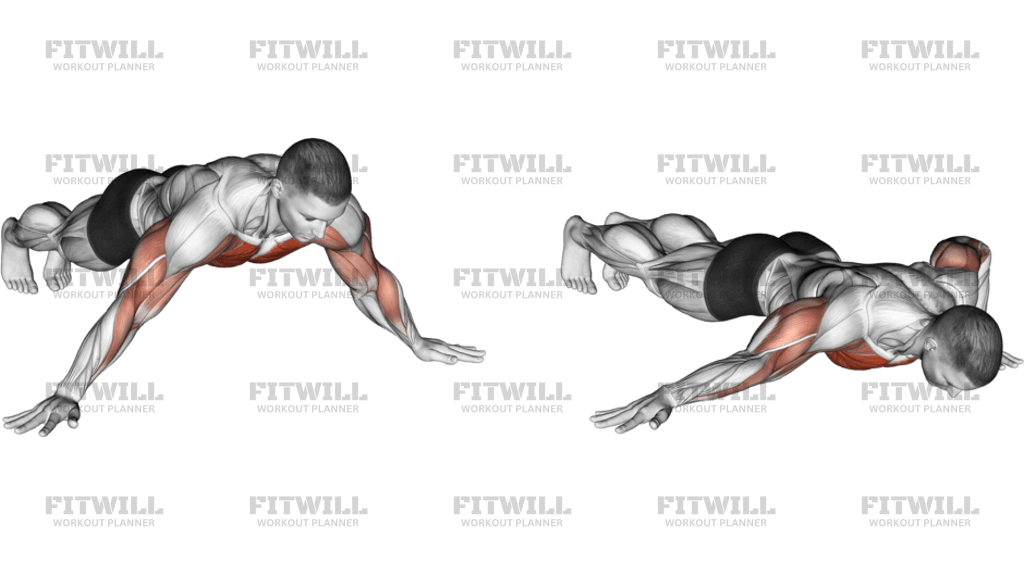 One Side Archer Push-Up