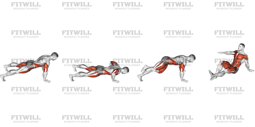 Kick Through Push-Up: Exercise Guide, Techniques, Benefits, How to ...