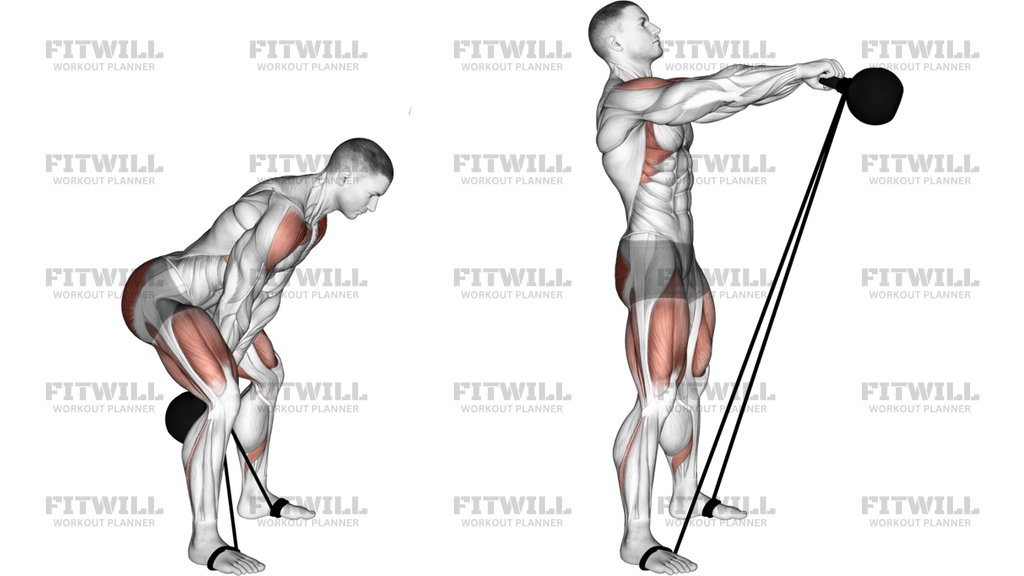Kettlebell Banded Swing