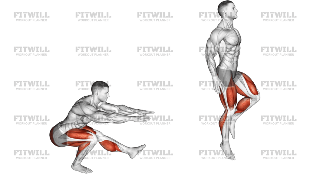 Jumping Pistol Squat