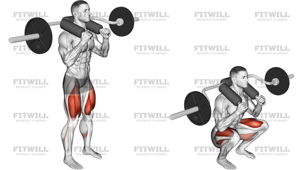 Safety Bar Front Squat