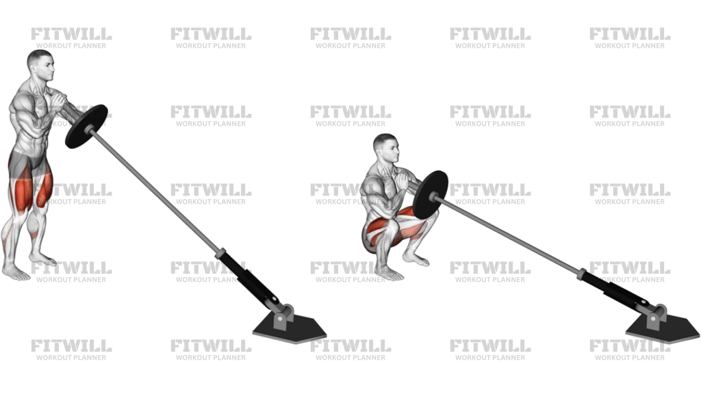 Landmine Front Squat