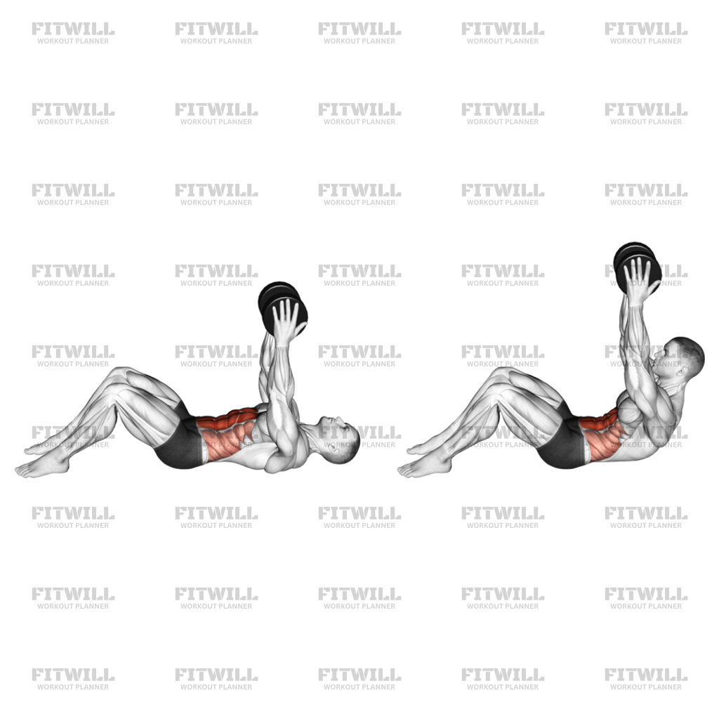 Straight arm crunch outlet