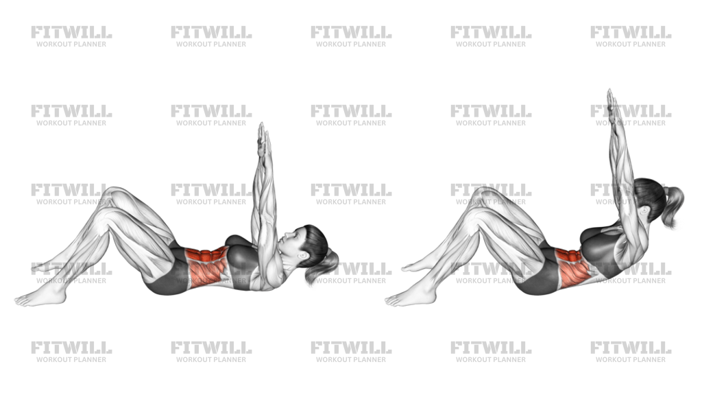 How to do Long Arm Crunch Techniques, Benefits, Tips & Tricks Fitwill
