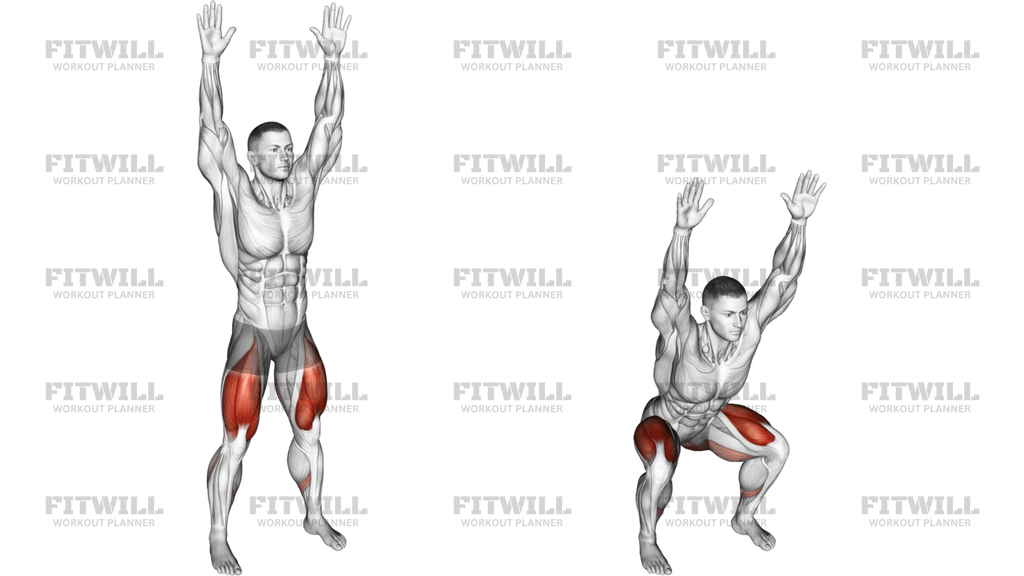 Bodyweight Overhead Squat