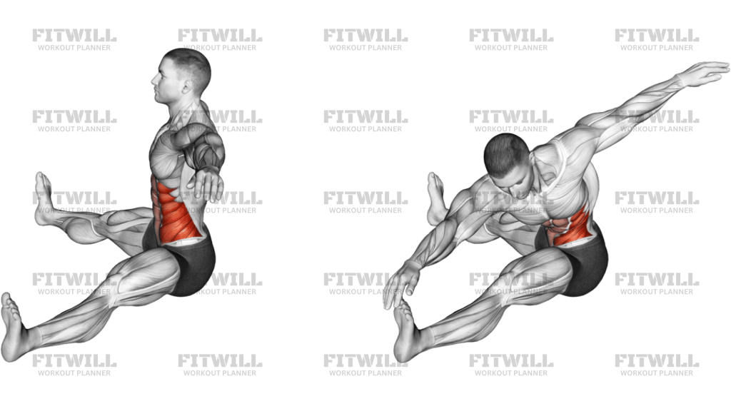 Seated Twist Straight Arm