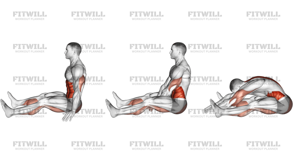 Spine Stretch Forward (Protahování Páteře V Předklonu)