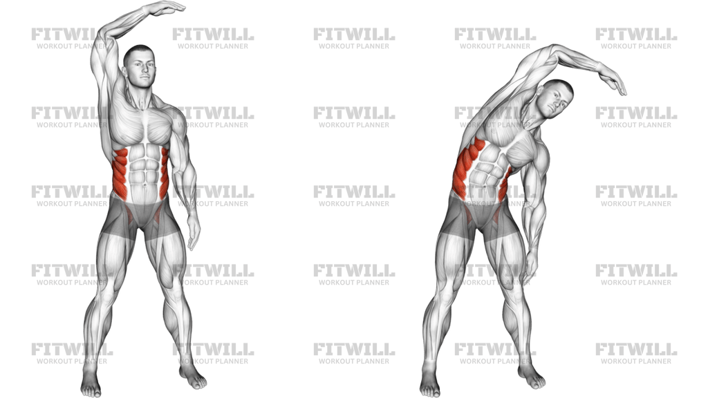 Standing Side Bend Bent Arm