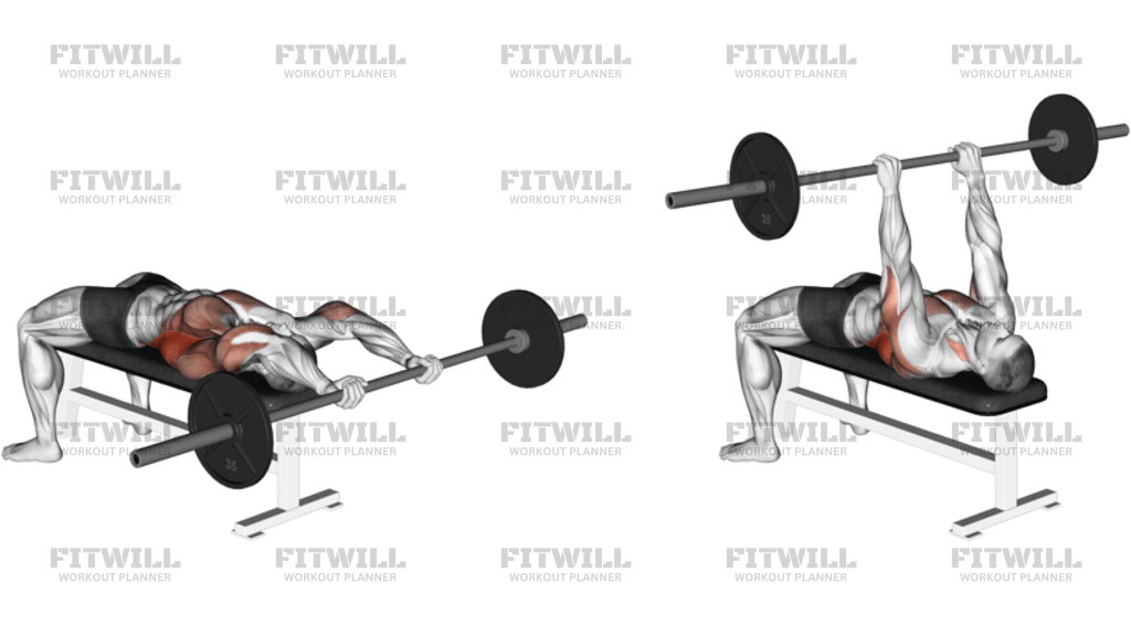 Barbell Pullover