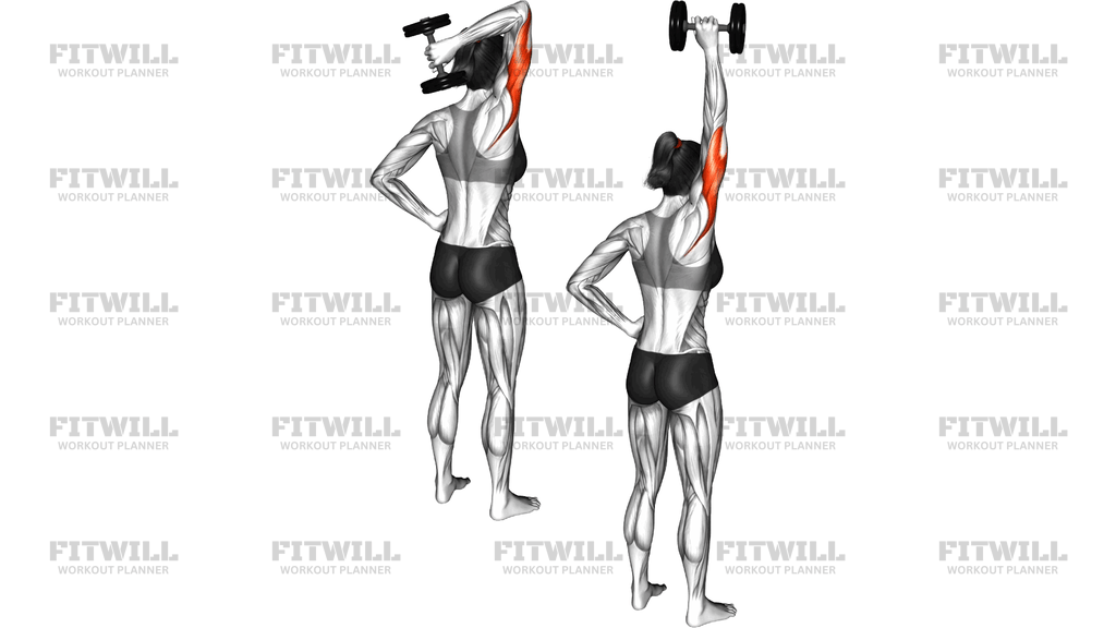 Dumbbell One-Arm Triceps Extension