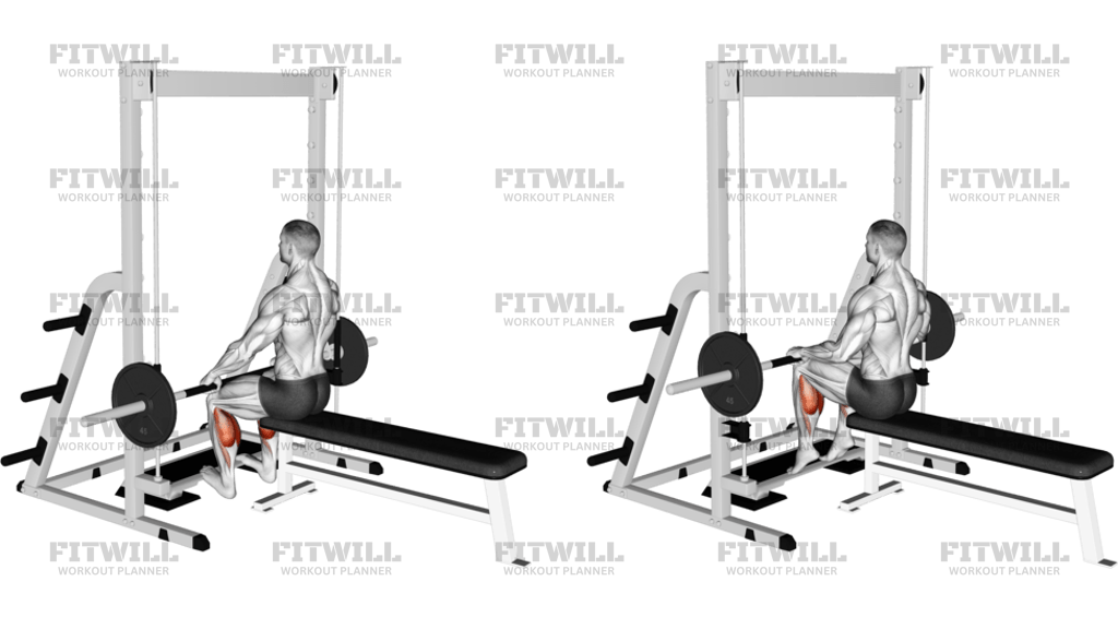 Smith Seated Calf Raise