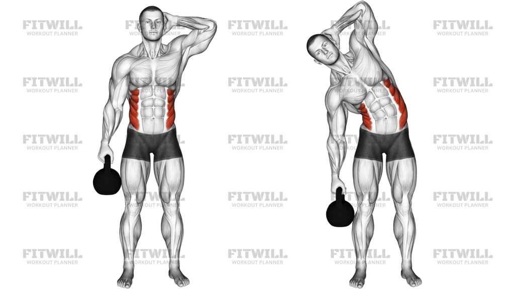 Kettlebell Side Bend Version 2