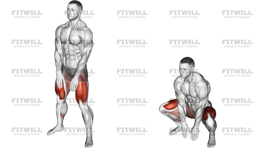 Sumo Squat Floor Touch