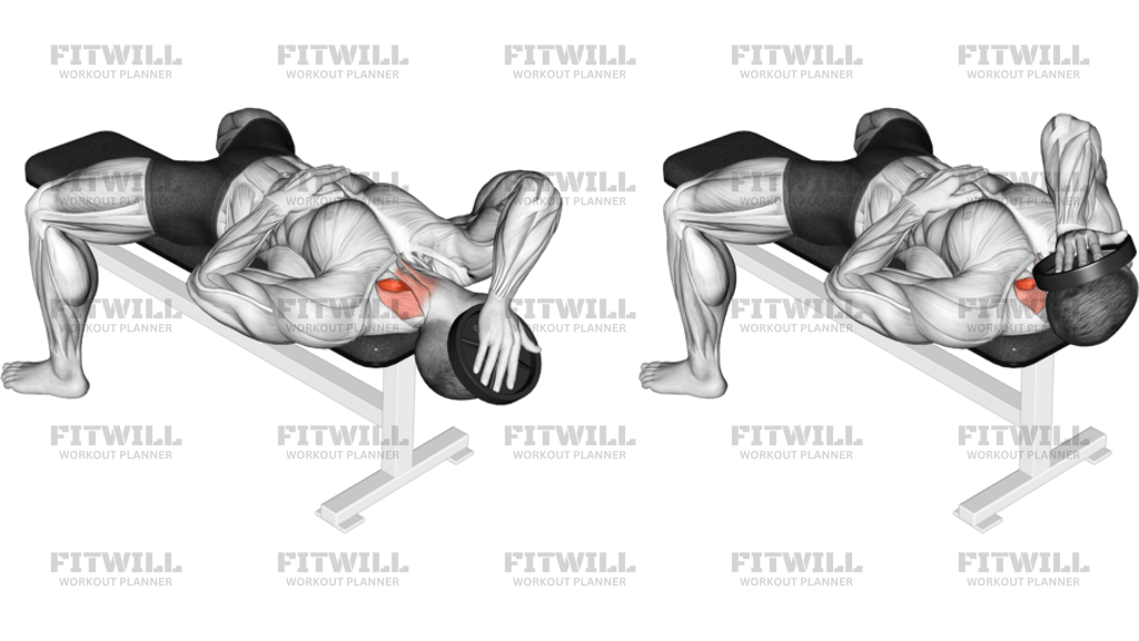 Weighted Lying Side Neck Raise