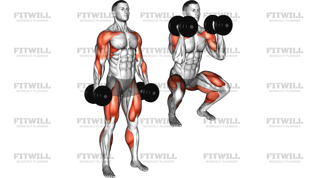 Dumbbell Hang Clean