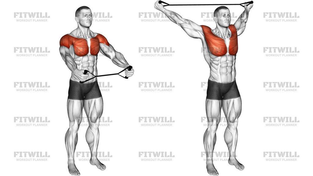 Band Warm-Up Shoulder Stretch