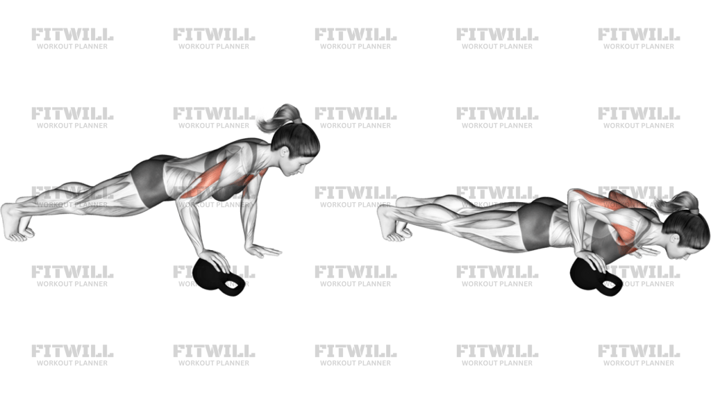 Κάμψεις Με Kettlebell