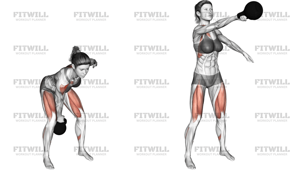 Kettlebell Single-Arm Swing