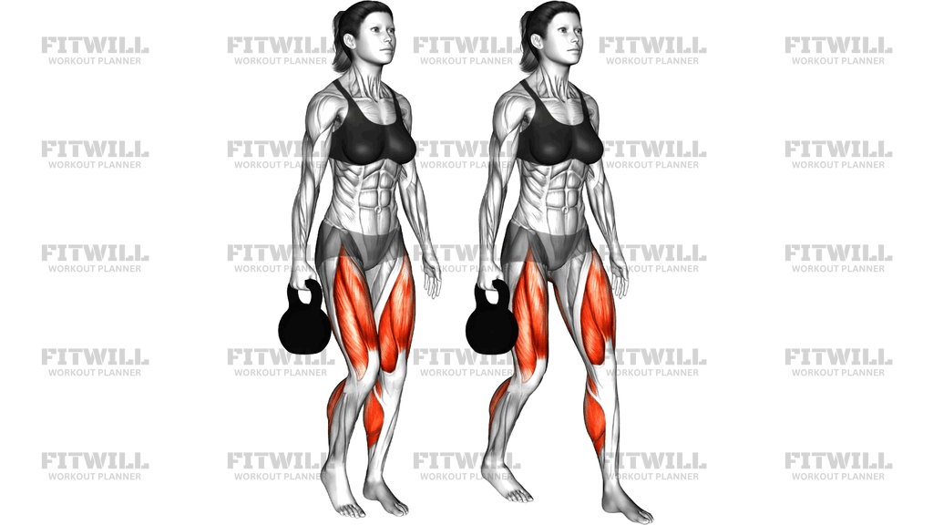 Kettlebell Unilateral Farmers Walk