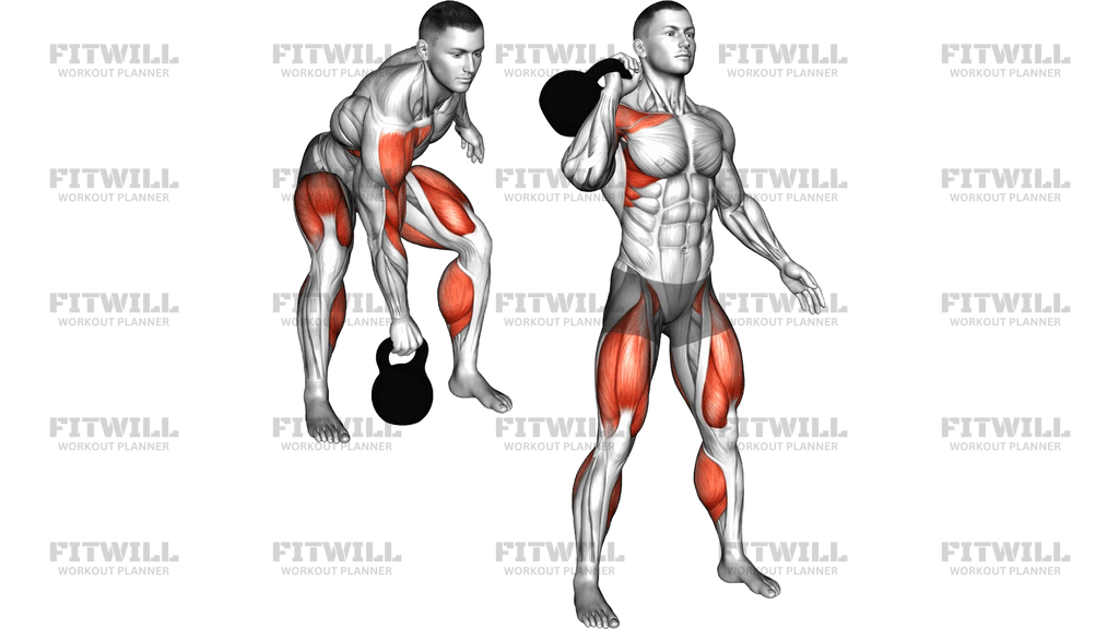 Kettlebell One-Arm Clean