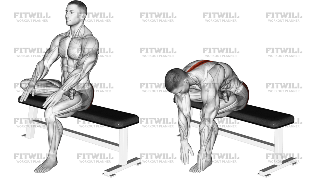 Seated Glute Stretch Version 2
