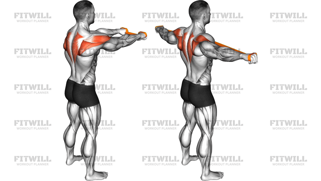 Resistance Band Pull Apart