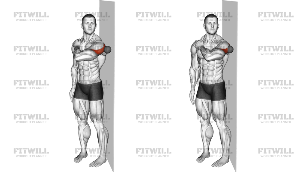 Roll Ball Deltoid Posterior