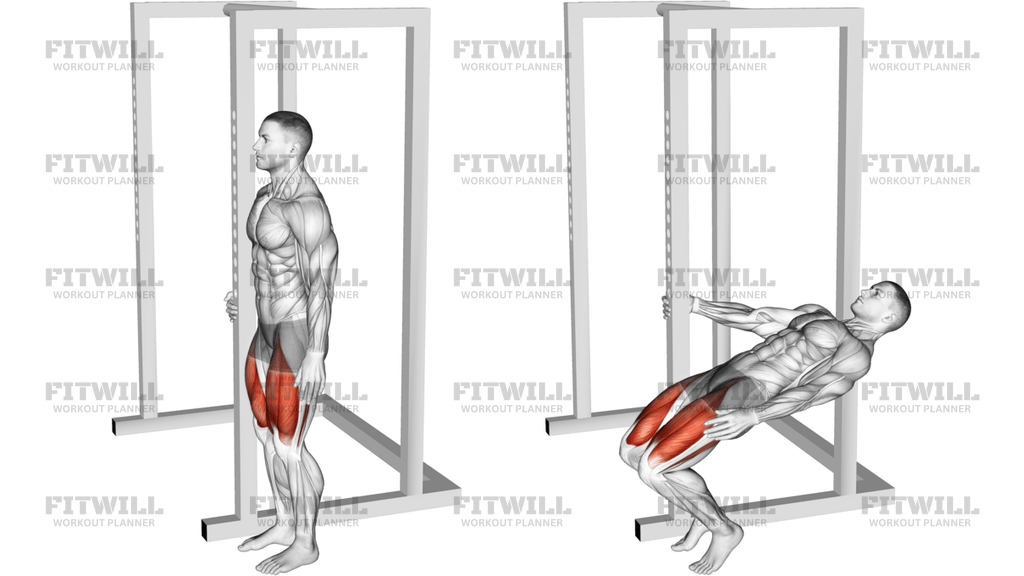 Bodyweight Standing Sissy Squat