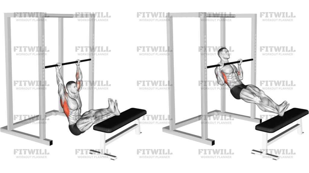 Seated Pull-Up Legs Elevated