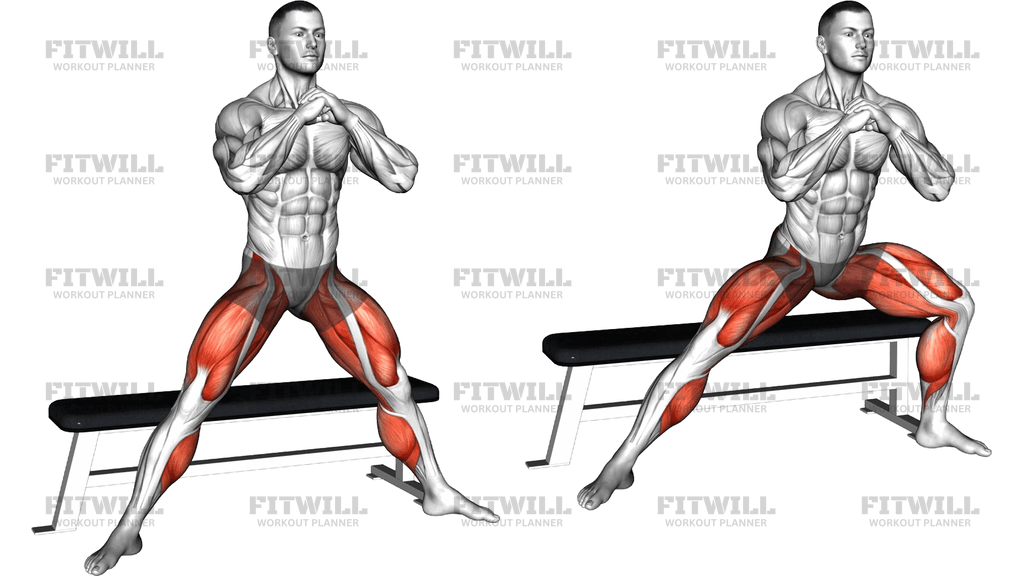 Side Bench Squat