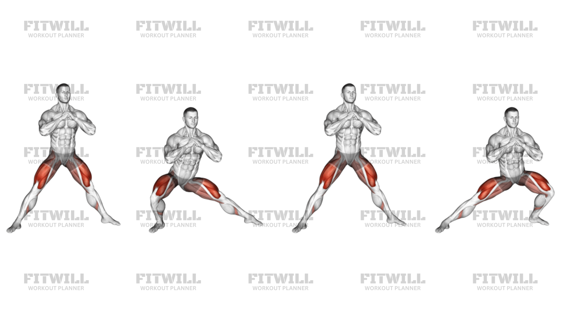 Side Split Squat: Exercise Guide, Techniques, Benefits, How to, Muscles ...