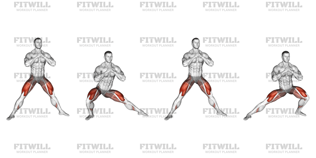 Side Split Squat: Exercise Guide, Techniques, Benefits, How to, Muscles ...