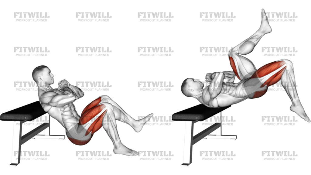 Single Leg Hip Thrust Jump