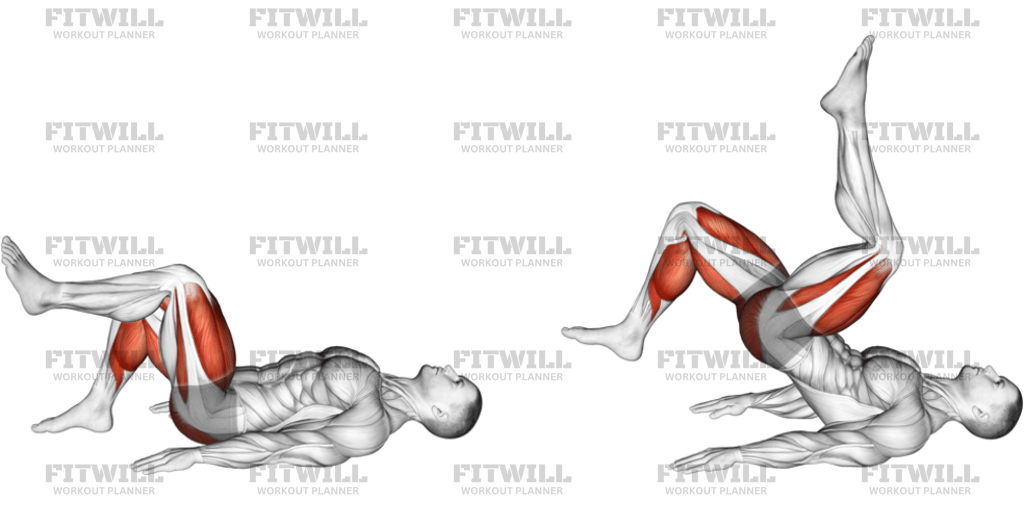 Single Leg Jumping Glute Bridge: Exercise Guide, Techniques, Benefits ...