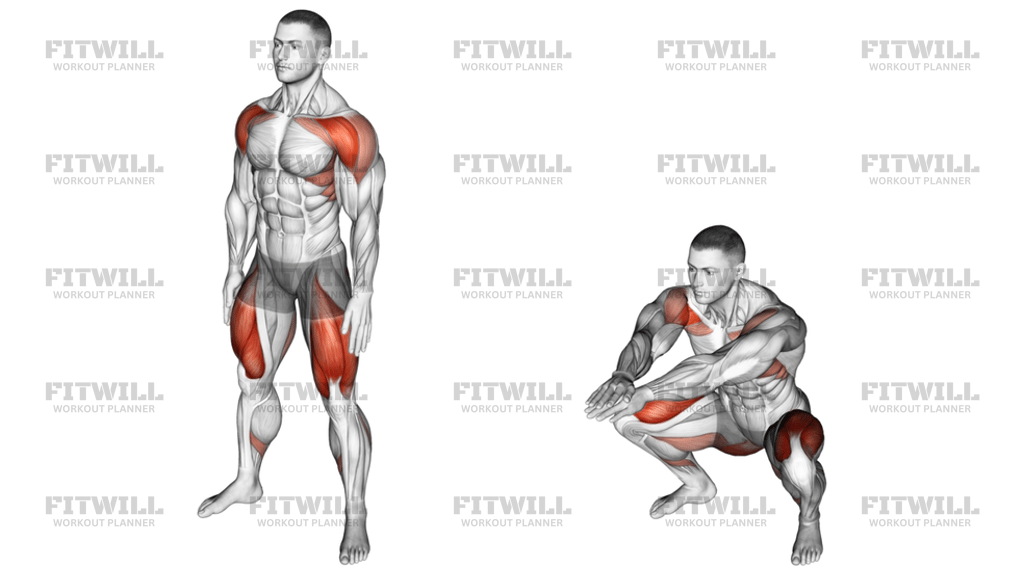 Wide Air Squat