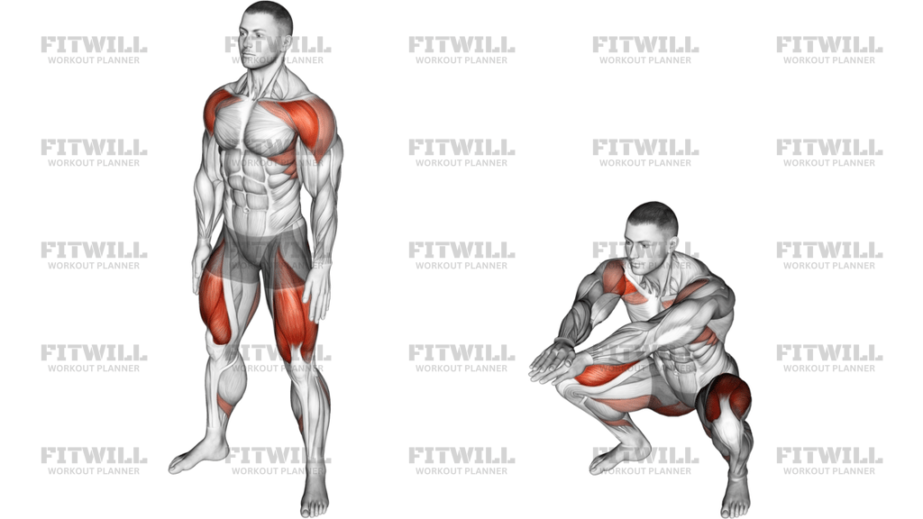 Széles Guggolás (Wide Air Squat)