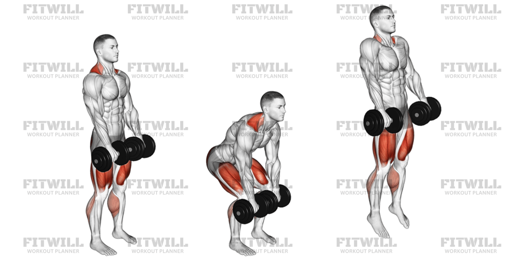 Dumbbell RDL To Jump Shrug: Exercise Guide, Techniques, Benefits, How ...