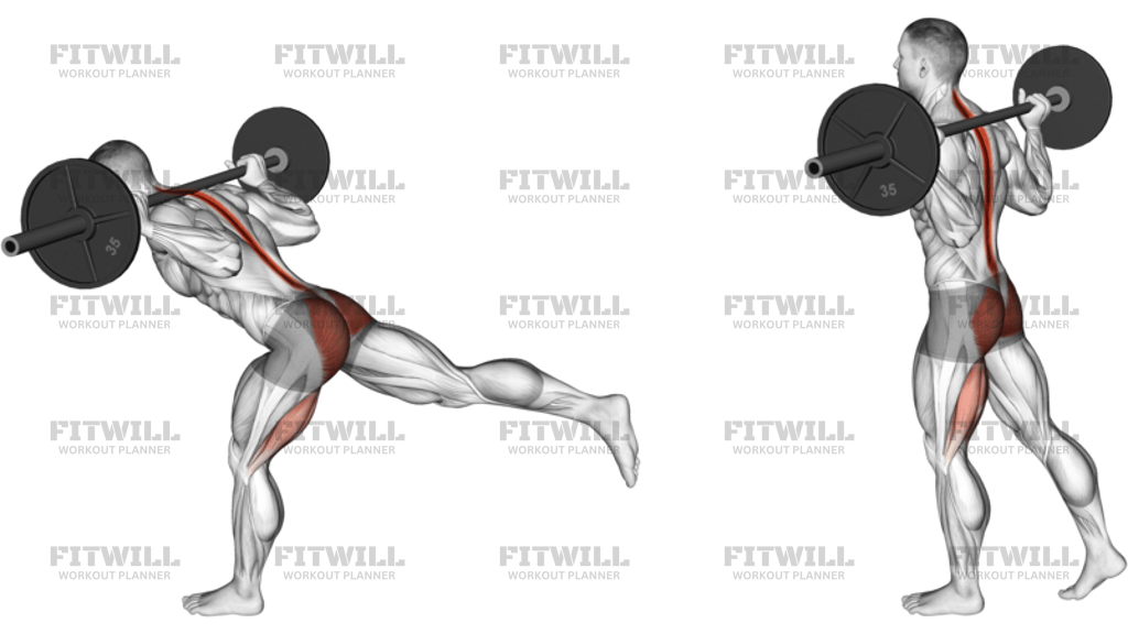Barbell Single Leg Good Morning
