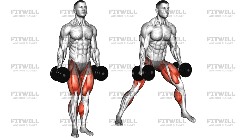 Dumbbell Lateral Lunge