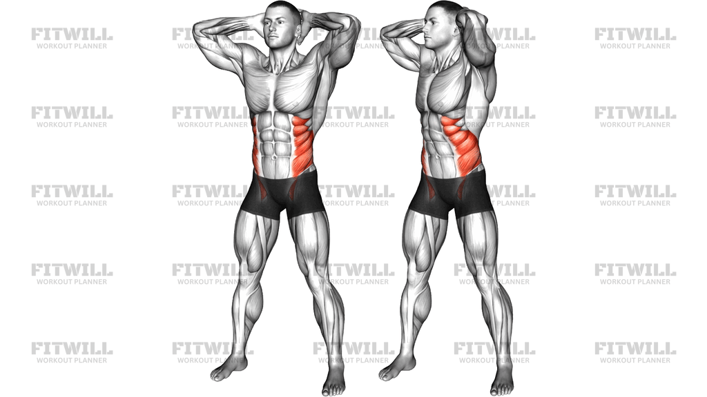Bodyweight Standing Oblique Twist